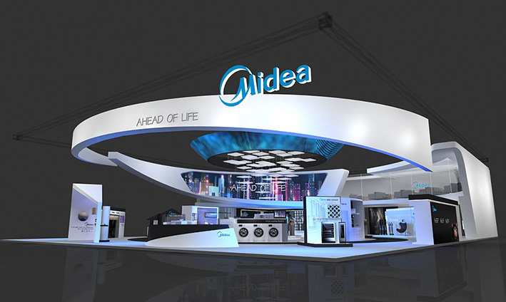 美的展臺設(shè)計方案